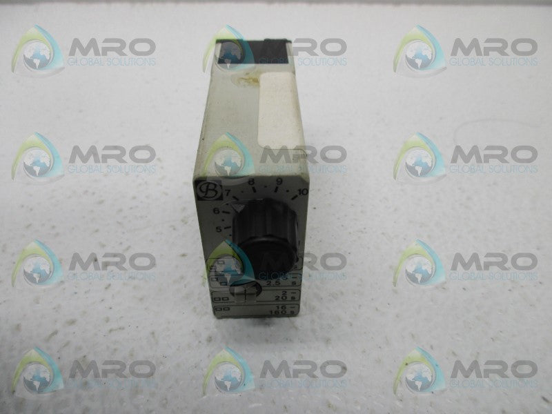 SVENSKA TYPE FDR TIME RELAY  UNMP