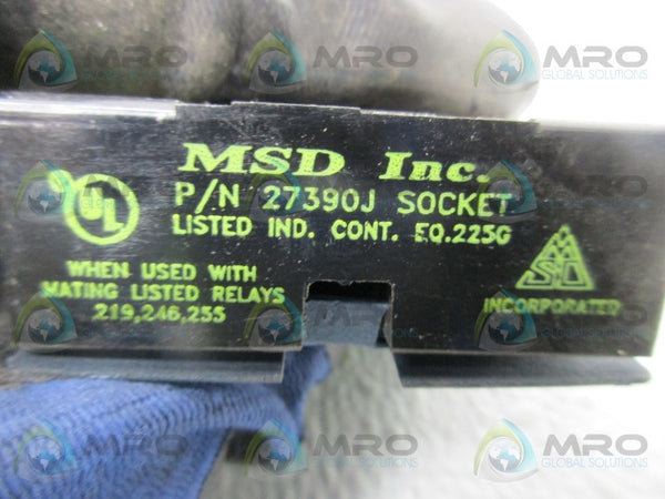 MSD INC 27390J SOCKET RELAY  UNMP