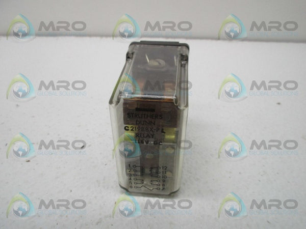 STRUTHERS DUNN C219BBX-PL-115VDC RELAY  NSNP