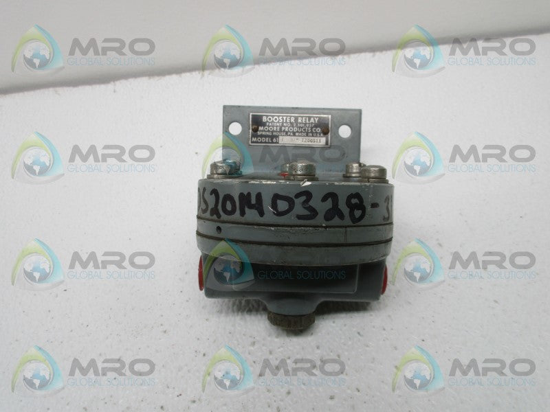 MOORE PRODUCTS MODEL 61 BOOSTER RELAY  UNMP