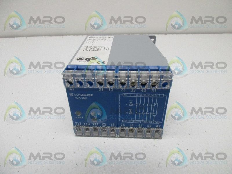 SCHLEICHER SNO-3001-17 SAFETY RELAY  NSNP