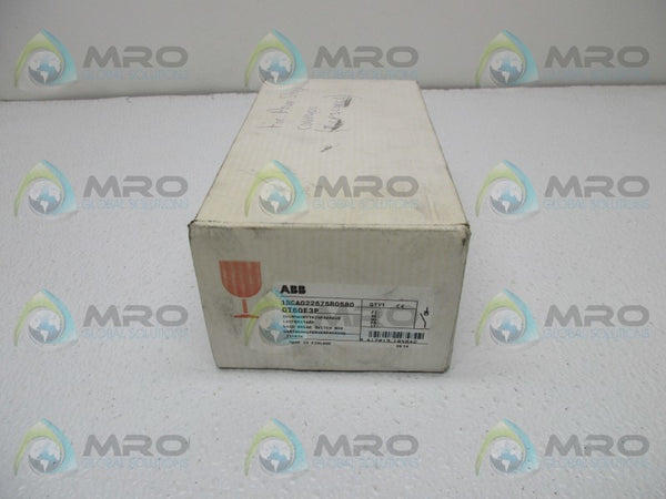 ABB OTE60E3P LOAD BREAK SWITCH BOX  NSMP