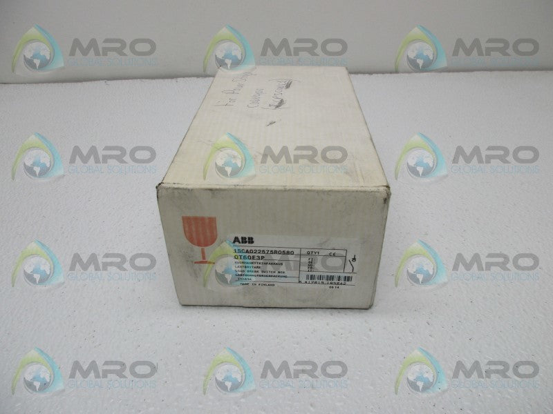 ABB OTE60E3P LOAD BREAK SWITCH BOX  NSMP