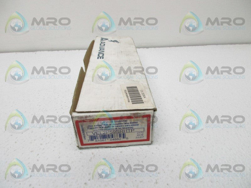 ADVANCE VEL-2P59-S-RH-TP BALLAST  NSMP