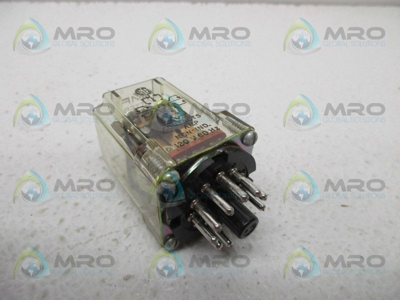 POTTER & BRUMFIELD KRP-14A-120 RELAY 120V  NSMP