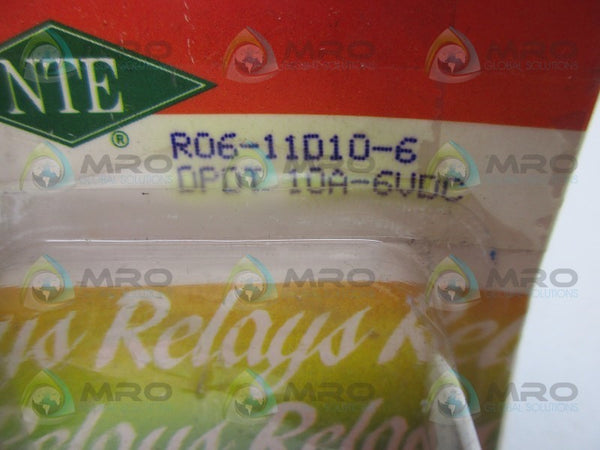NTE R06-11D10-6 RELAY  NSMP