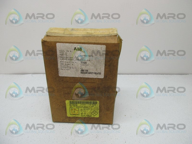 ABB 609904T001N SOLID STATE TRIP  NSMP