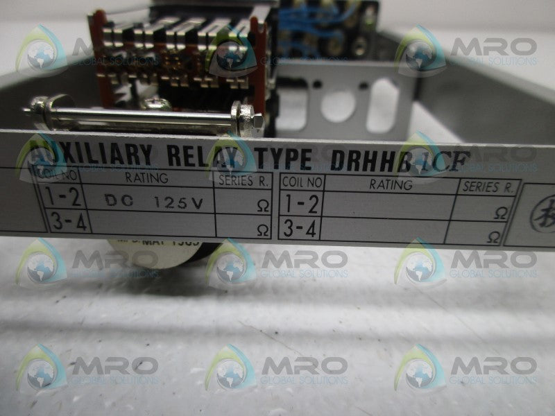 FUJI ELECTRIC DRHHB1CF AUXILIARY RELAY  NSNP