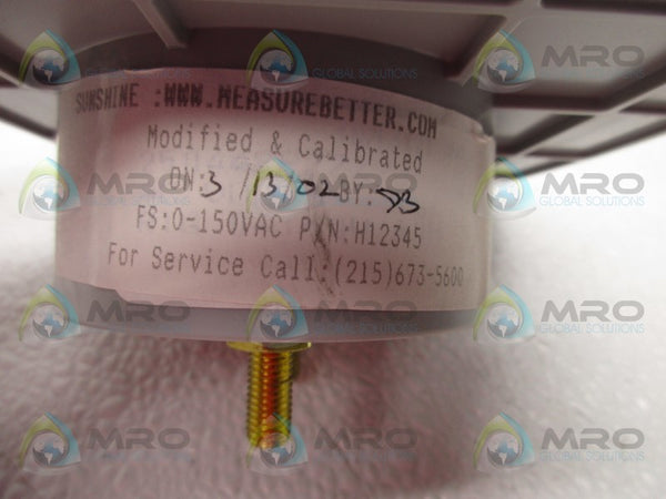 YOKOGAWA 250444PZSJ ANALOG PANEL METER  NSMP