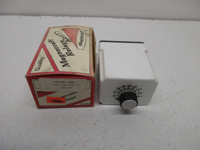 MAGNECRAFT W211ACPS0X-7 1.0-180 SEC TIME DELAY RELAY  NSMP