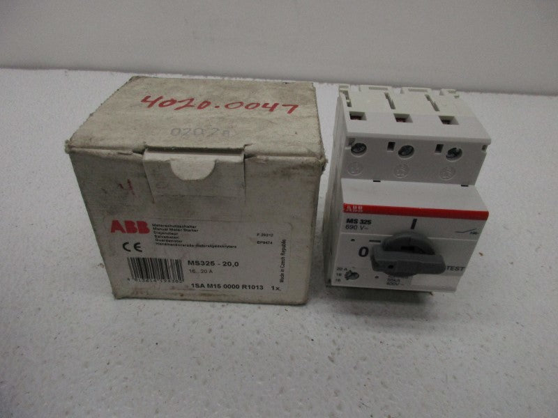 ABB MS325-20,0 MANUAL MOTOR STARTER  NSMP