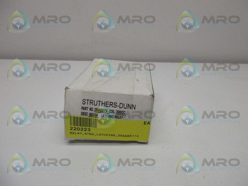 STRUTHERS DUNN 255ABX114 RELAY  NSMP