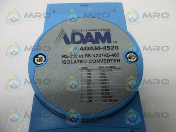 ADVANTECH ADAM-4520 DATA ACQUISITION MODULE  NSMP