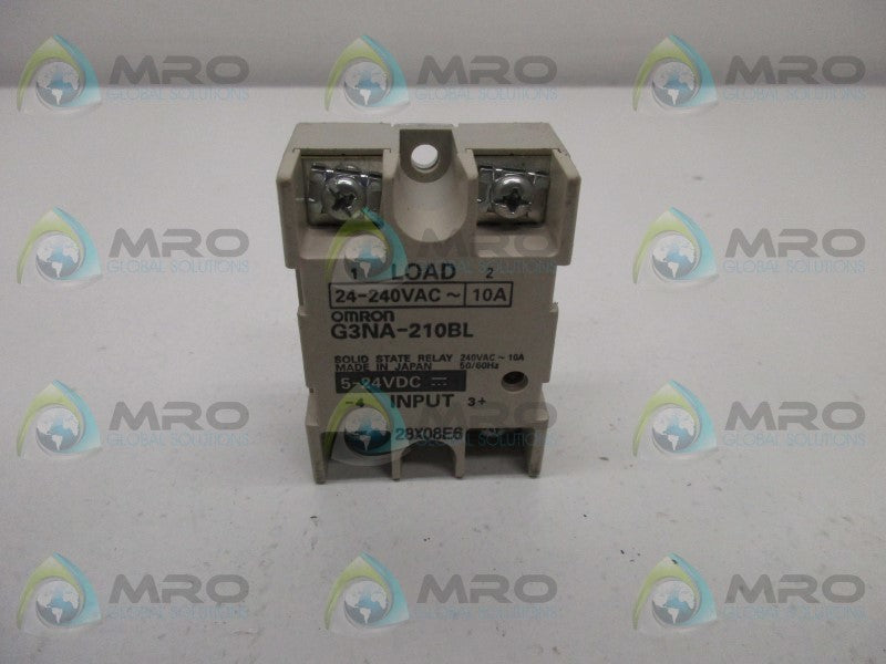 OMRON G3NA-210BL SOLID STATE RELAY  UNMP