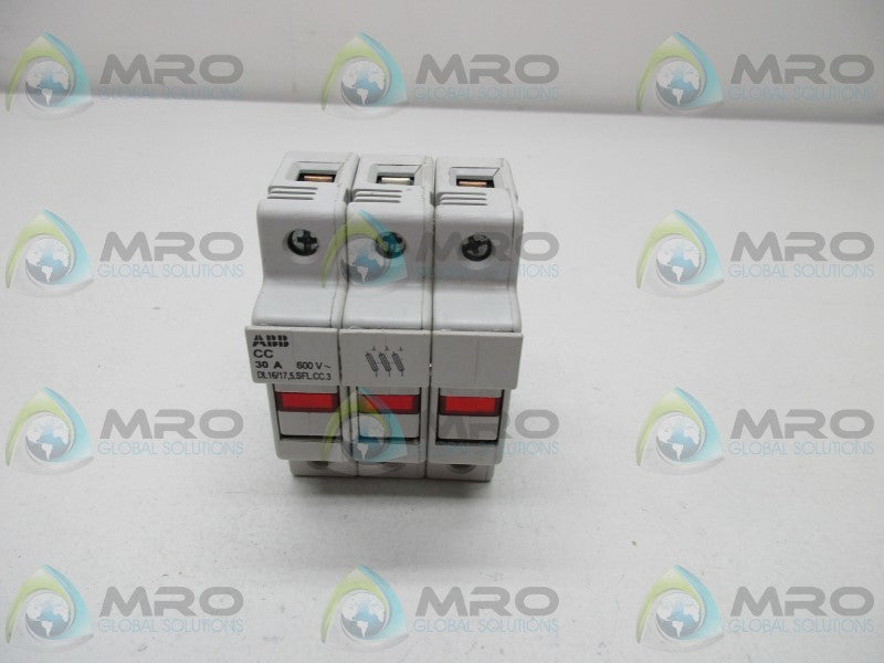 ABB CC 30A 600V FUSE HOLDER  UNMP