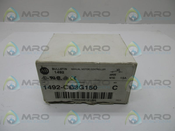 ALLEN BRADLEY 1492-CB3G150 SER. C NSMP