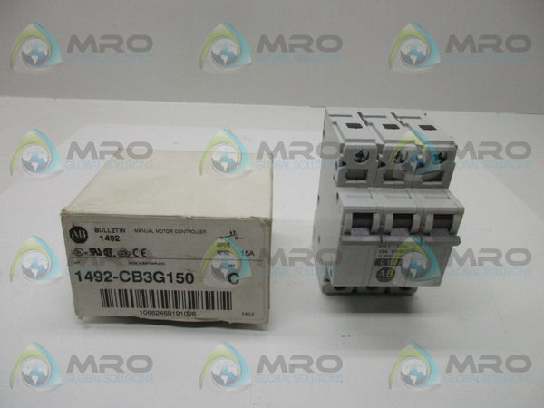 ALLEN BRADLEY 1492-CB3G150 SER. C NSMP