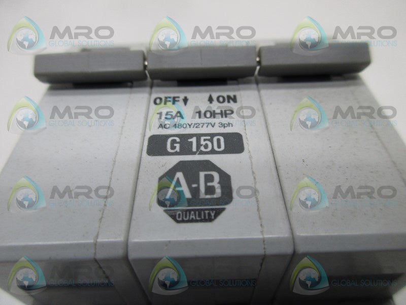 ALLEN BRADLEY 1492-CB3G150 SER. C NSMP
