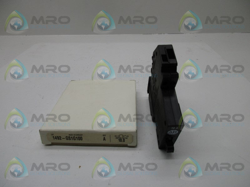 ALLEN BRADLEY 1492-GS1G100 SER. A CIRCUIT BREAKER  NSMP