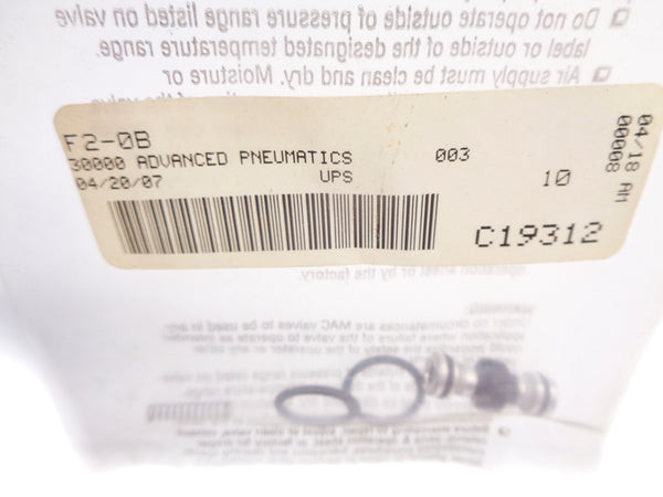 ADVANCED PNEUMATICS F2-0B NSMP