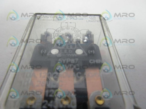 DAYTON 5YP87 RELAY 24VDC  UNMP