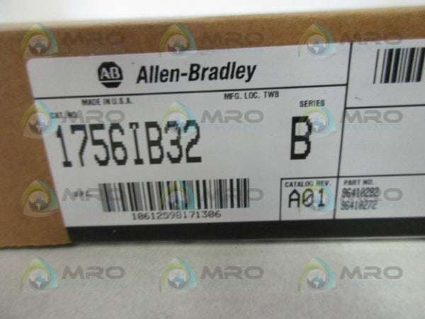 ALLEN BRADLEY 1756-IB32 SER. B F/W 3.4  NSFS