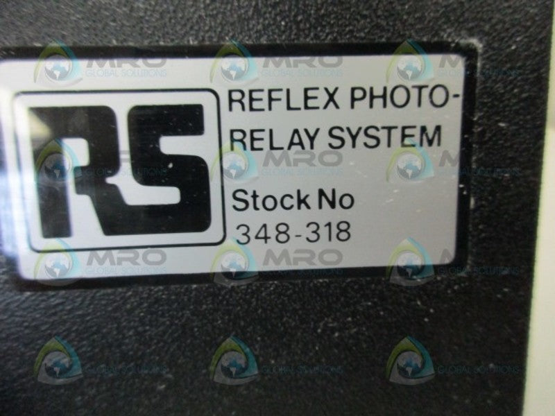 RS COMPONENTS 348-318 REFLEX PHOTO RELAY SYSTEM  NSMP