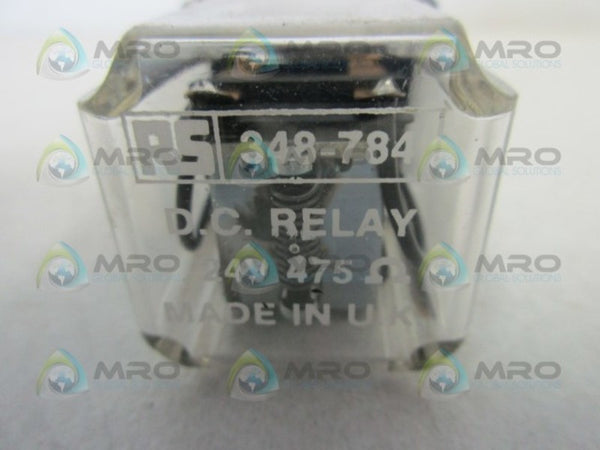 RS COMPONENTS 348-784 RELAY  UNMP