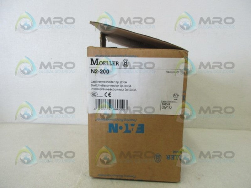 MOELLER N2-200 CIRCUIT BREAKER  NSMP