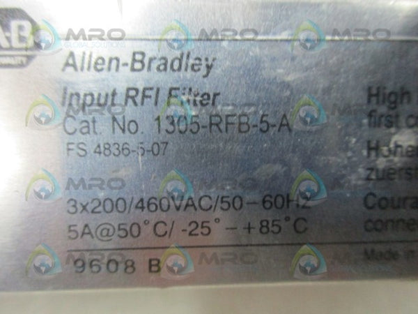 ALLEN BRADLEY 1305-RFB-5-A FILTER INPUT  UNMP