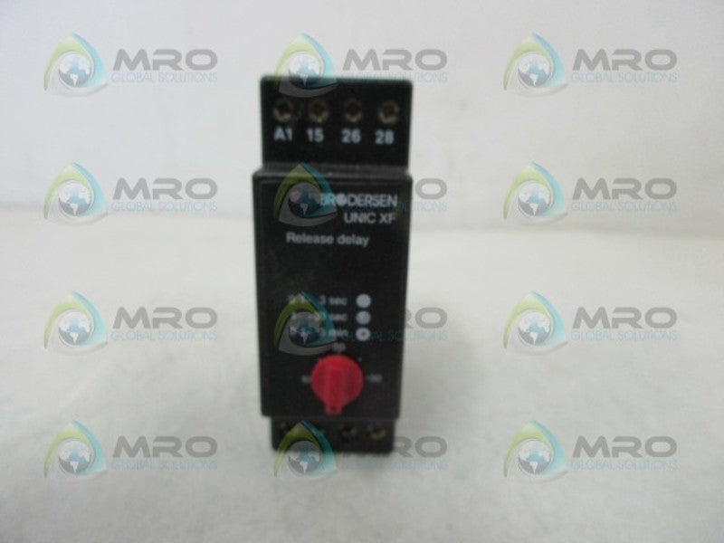 BRODERSEN UNICXF TIME DELAY RELAY  NSNP