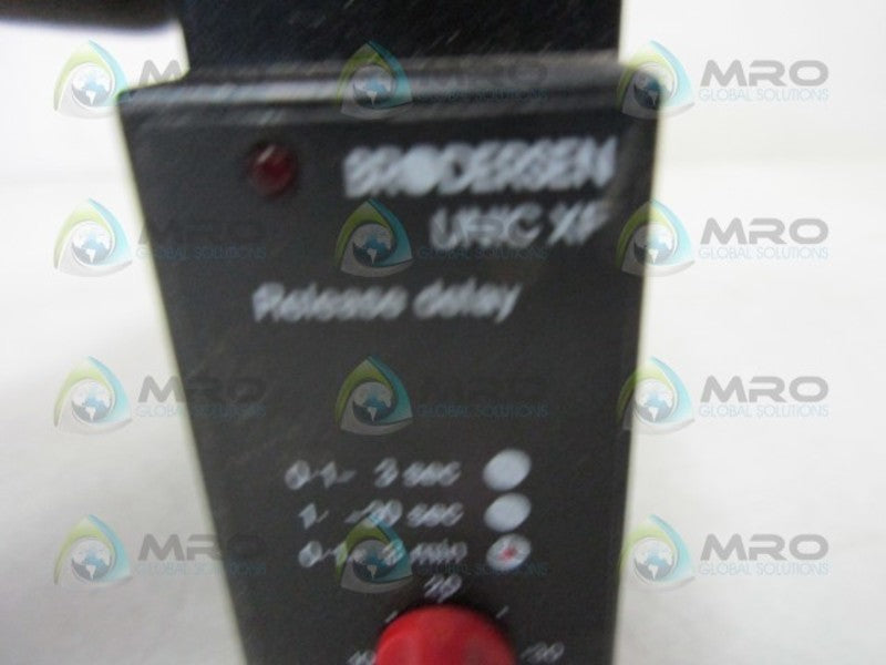BRODERSEN UNICXF TIME DELAY RELAY  NSNP