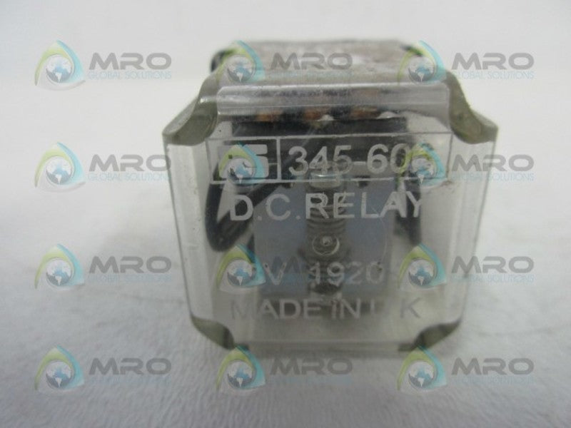 RS COMPONENTS 345-606 RELAY  UNMP