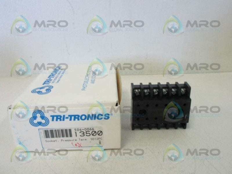TRI-TRONICS SD12PC RELAY SOCKET  NSMP