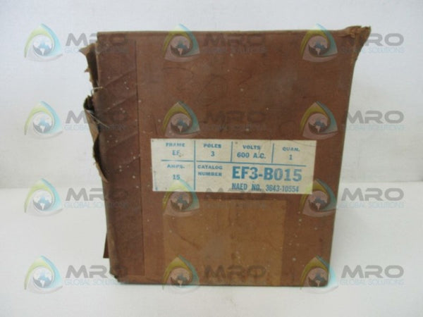 ITE EF3-B015 CIRCUIT BREAKER  NSMP