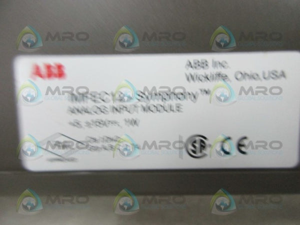 ABB IMFECI2 ANALOG INPUT MODULE  NSMP