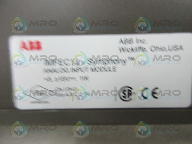 ABB IMFECI2 ANALOG INPUT MODULE  NSMP