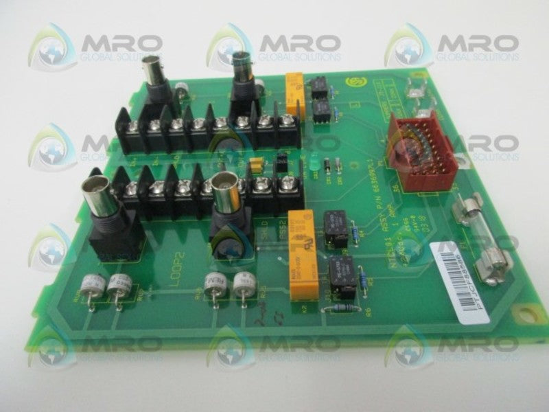 ABB 6636997L1 COMMUNICATION UNIT TERMINATION MODULE  NSNP