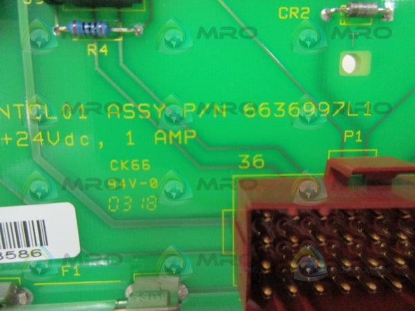 ABB 6636997L1 COMMUNICATION UNIT TERMINATION MODULE  NSNP