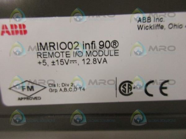 ABB IMRIO02 REMOTE I/O MODULE  NSMP