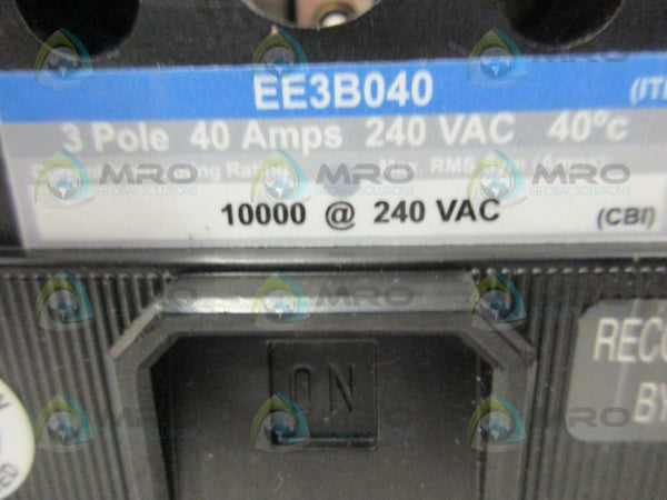 SIEMENS EE3B040 CIRCUIT BREAKER  NSNP