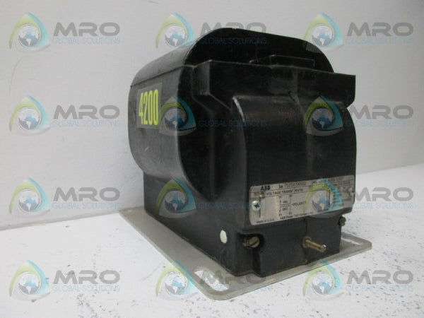 ABB VIY-60 INDOOR VOLTAGE TRANSFORMER RATIO 35:1  UNMP