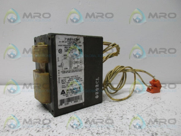 ADVANCE 71A8142 TRANSFORMER  UNMP