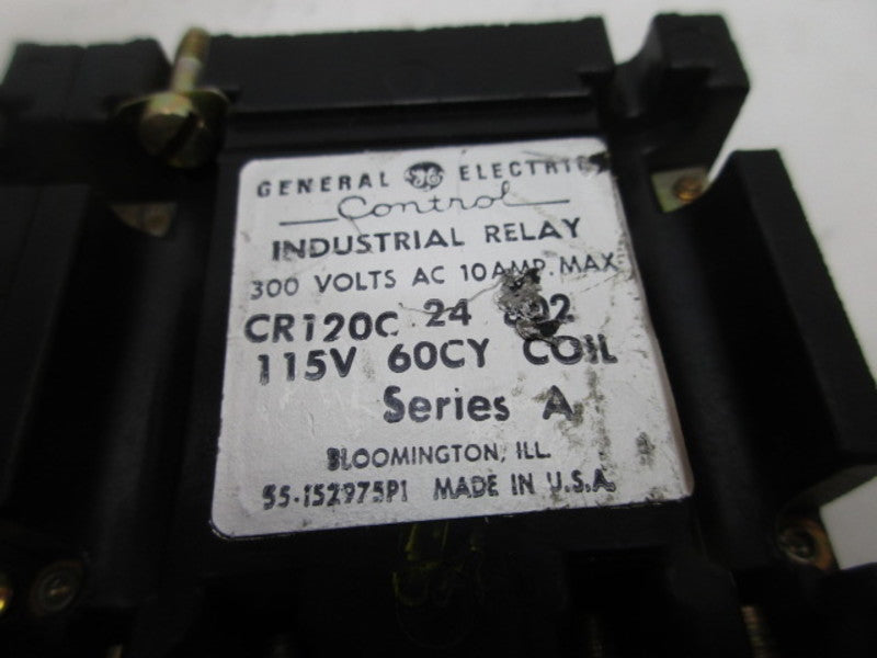 GENERAL ELECTRIC CR120C24802 RELAY  UNMP