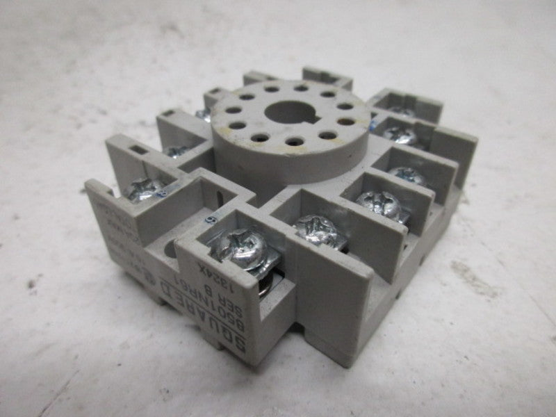 SQUARE D 8501-NR61 RELAY BASE  UNMP