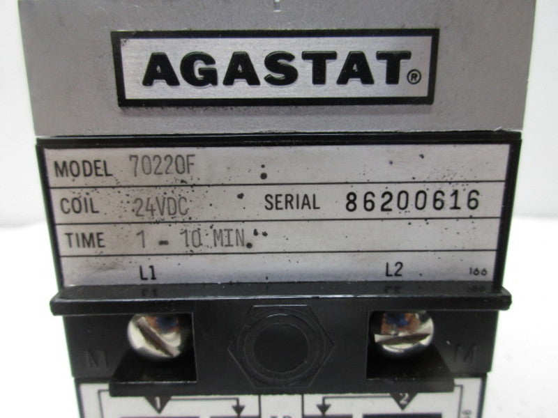 AGASTAT 70220F 1-10 MIN 24VDC  UNMP