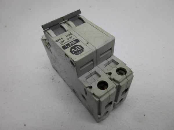 ALLEN BRADLEY 1492-CB2G200 SER. C CIRCUIT BREAKER 20A 5HP  UNMP