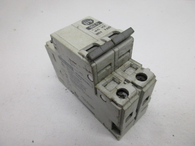 ALLEN BRADLEY 1492-CB2G200 SER. C CIRCUIT BREAKER 20A 5HP  UNMP