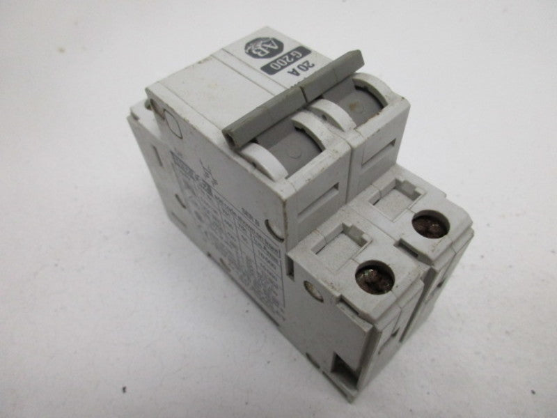 ALLEN BRADLEY 1492-CB2G200 SER. B CIRCUIT BREAKER 20A  UNMP