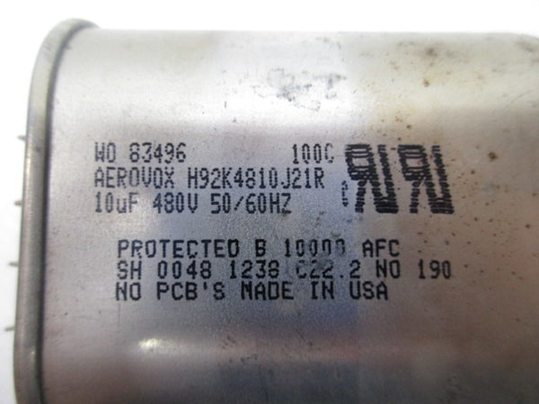 AEROVOX H92K4810J21R CAPACITOR 480V  UNMP